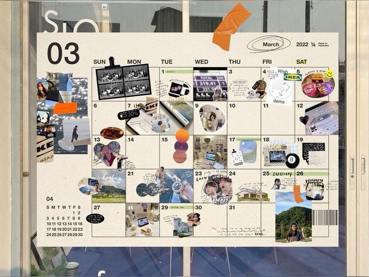 vision board