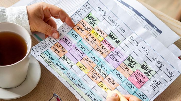 busy schedule
